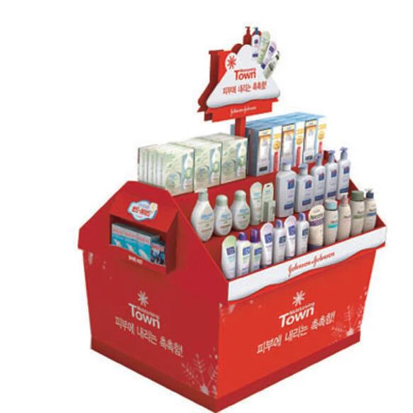 Parduotuvė "Pop Red Display Cardboard Stand"